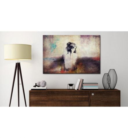 Quadro Donna Di Spalle Cm. 90x60 E 120x80 - ARREDALACASA - Foto 2