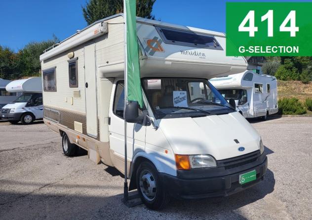 CAMPER CI FORD MANSARDATO DOPPIA DINETTE FOTOVOLTAICO TENDALINO GENERALI USATO