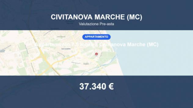 Immobile in asta di 165 m² in vendita a Civitanova Marche
