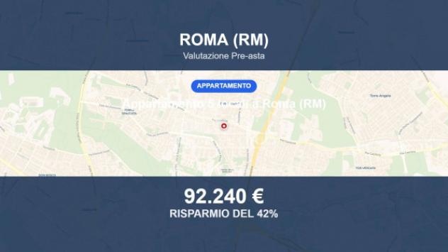Immobile in asta di 76 m² in vendita a Roma