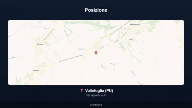 Immobile in asta di 1316 m², box auto in vendita a Vallefoglia - Foto 16