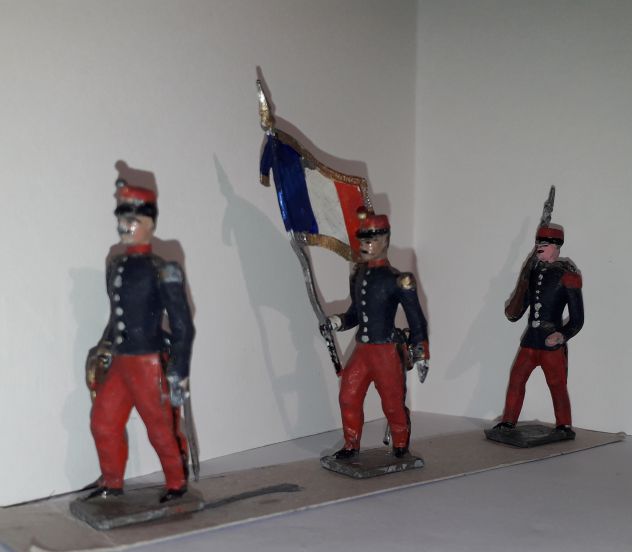 Soldatini in piombo CBG anni '20