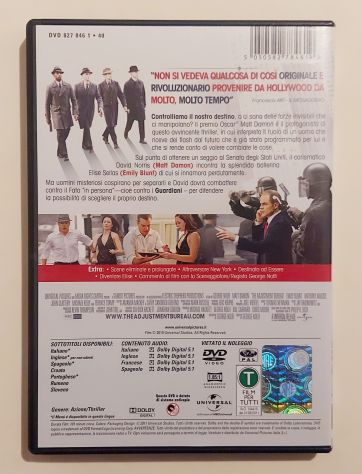 DVD I guardiani del destino con Matt Damon/Emily Blunt UNIVERSAL PICTURES, 2011 - Foto 2