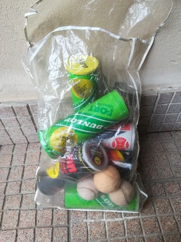 palline da tennis