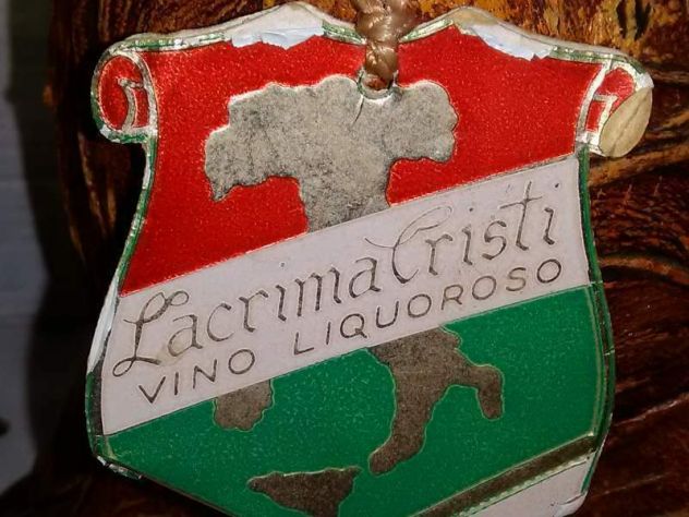 2 bottiglie vintage di lacrima cristi usate . - Foto 6