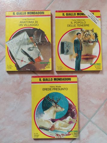 (Rif. 4/1) - IL GIALLO MONDADORI-NUOVA SERIE 1967/80/81/82/84/93 - Foto 4
