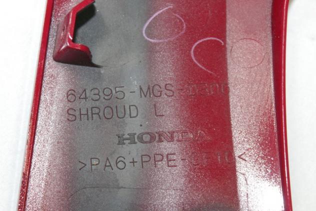 CARENA CONVOGLIATORE ANTERIORE SINISTRA HONDA NC 700 X 2012 - 2013 64395MGSD30ZA FRONT LEFT SHROUD LEGGERI GRAFFI - Foto 7