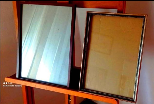 10 Cornici in legno. ~ anni 70 - Foto 4