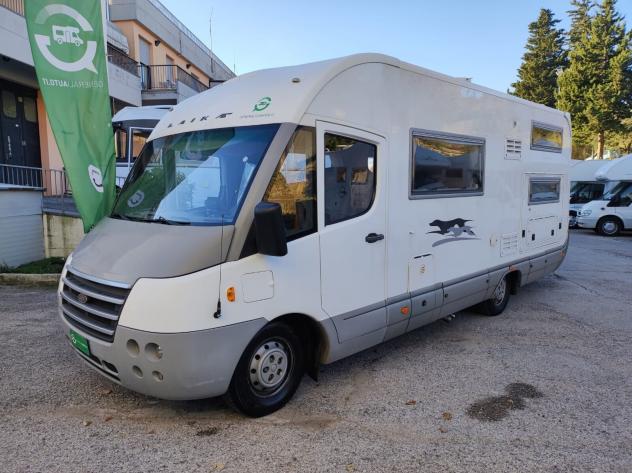 MOTORHOME LAIKA DUCATO BASCULANTE DOPPIA DINETTE 7 POSTI CLIMA WEBASTO CAMPER GENERALI USATI 506 - Foto 2