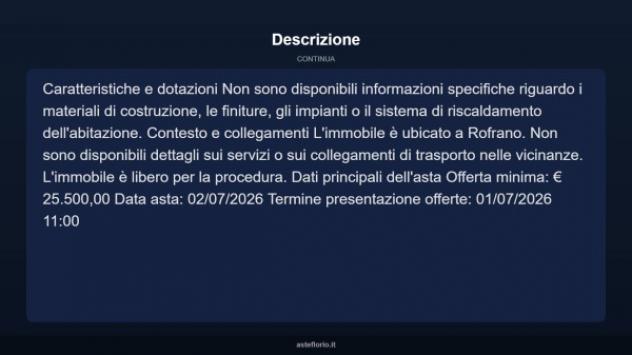Immobile in asta di 89 m² in vendita a Rofrano - Foto 4
