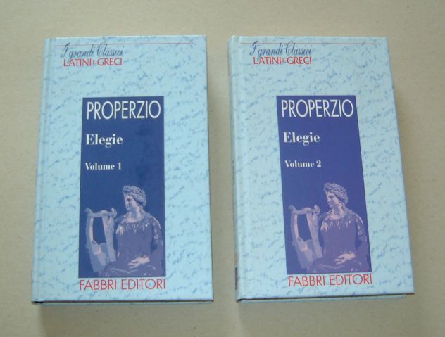 PROPERZIO - Elegie Vol. 1 & 2