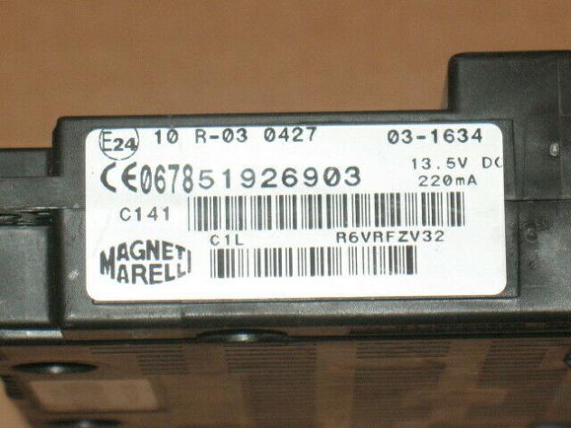 51926903 CENTRALINA COMFORT Blue And Me Fiat 500 51926903 - Foto 2