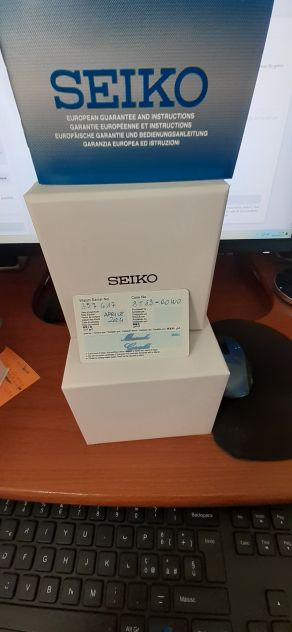 SEIKO ORIGINALE JAPAN CRONOGRAFO AL QUARZO WATER RESISTENTE 10 BAR - Foto 6