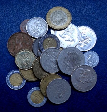 LOTTO 547 - MESSICO 25 MONETE VEDI DESCRIZIONE E FOTO