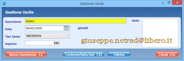 Software gestionale budget personale - Foto 5