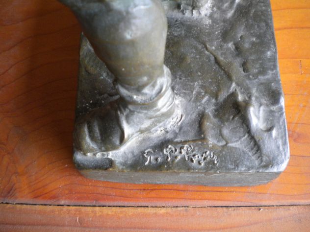 Alpino scultura bronzo - Foto 2