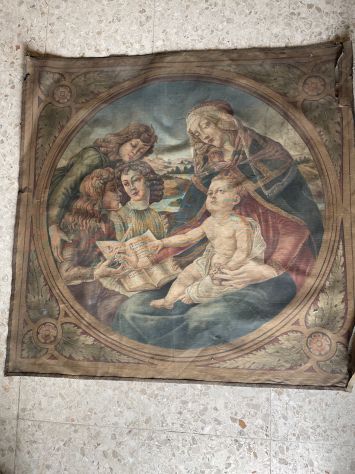 QUADRI A OLIO /ANTICA VETRATA ARTISTICA