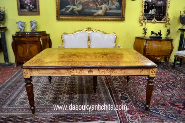 Tavolo da pranzo-riunioni allungabile fino a 326 cm. - Foto 7