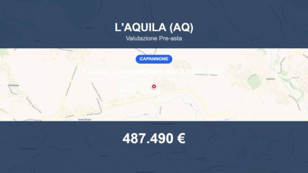 Immobile in asta di 1500 m² in vendita a L'Aquila