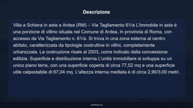 Immobile in asta di 77 m² in vendita a Ardea - Foto 18