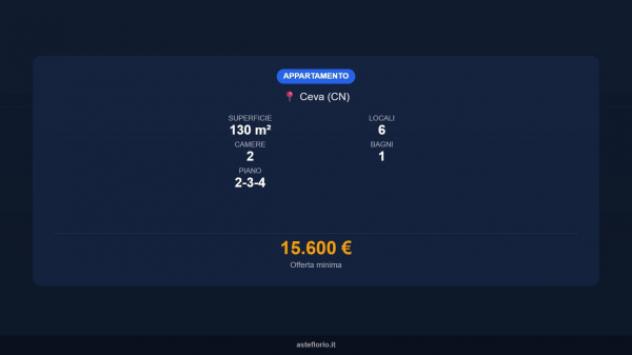 Immobile in asta di 130 m² con più di 5 locali in vendita a Ceva - Foto 15