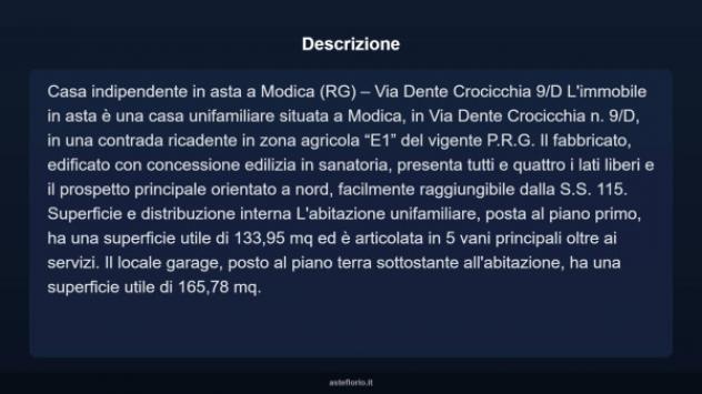Immobile in asta di 133 m², box auto in vendita a Modica - Foto 3
