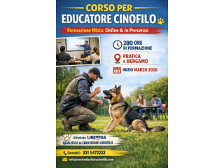 Corso Educatore Cinofilo