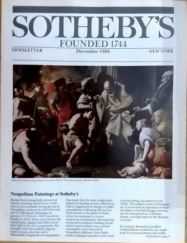 Christie's London-4 Ed. particolari tra 1988/1990+2 Ed. Sothebys NewsLetter 1988 - Foto 5