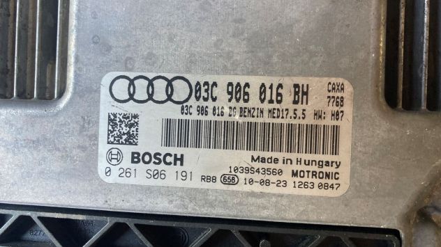 Centralina motore Audi A1 1.4TFSI 122cv del 2011 (03C906016BH) - Foto 3