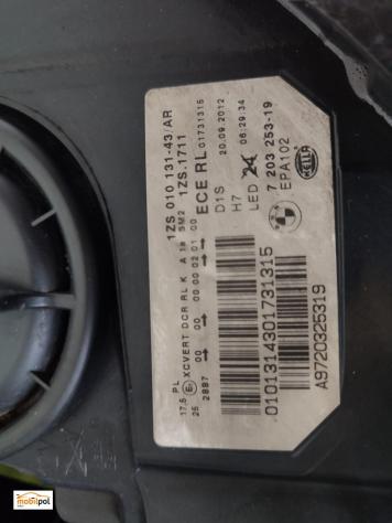 BMW 5 F10 11 Fari paraurti cintura cofano anteriore 12194 - Foto 7