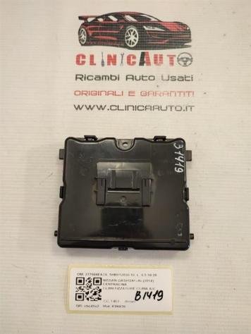 CENTRALINA CLIMA NISSAN Qashqai 2° Serie 277604EA2A 5HB012030-10 (1013) - Foto 3
