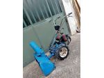 Motocoltivatore BCS con turbina neve