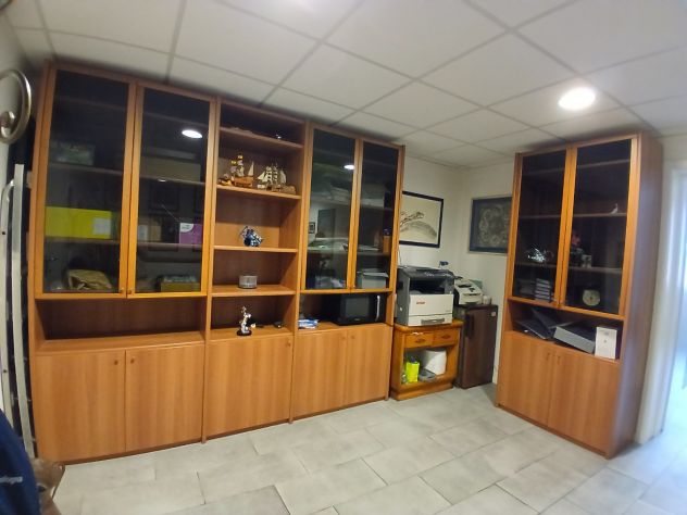 LIBRERIA IN LEGNO MASSELLO