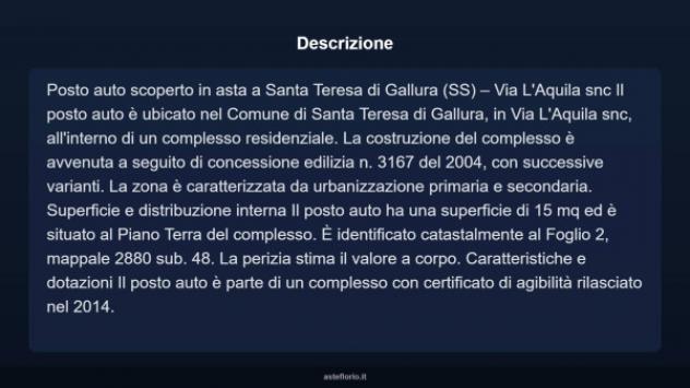 Immobile in asta di 15 m² in vendita a Santa Teresa Gallura - Foto 4