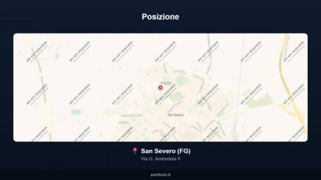 Immobile in asta di 138 m², box auto in vendita a San Severo - Foto 8