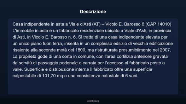 Immobile in asta di 128 m² in vendita a Viale - Foto 7