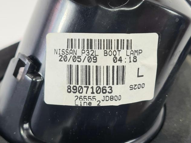 STOP POSTERIORE SINISTRO INTEGRATO NEL PORTELLO NISSAN Qashqai 1° Serie 26555JD800 (0609) - Foto 7