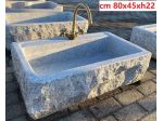 Lavello lavandino in pietra granito 80cm