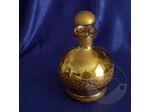 BOTTIGLIA LIQUORE DECORATA IN ORO anno 1957