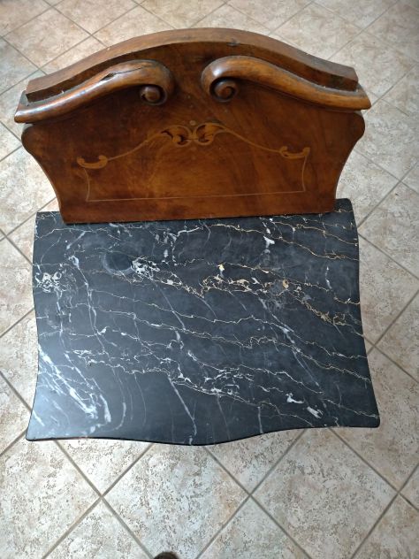 Comodino in legno inizio '900 - Foto 3