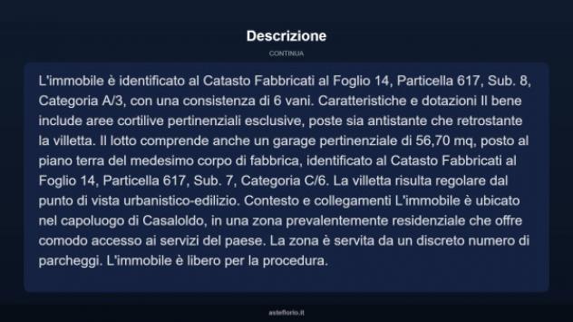 Immobile in asta di 154 m², box auto in vendita a Casaloldo - Foto 17
