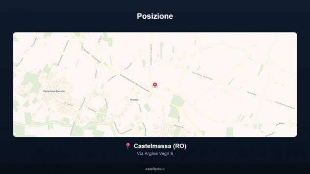 Immobile in asta di 190 m² con più di 5 locali e box auto in vendita a Castelmassa - Foto 16