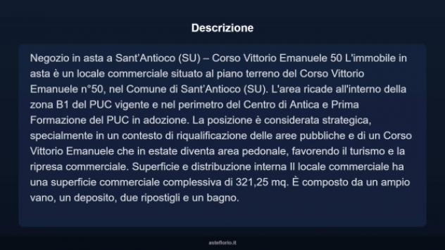 Immobile in asta di 321 m² in vendita a Sant'Antioco - Foto 10