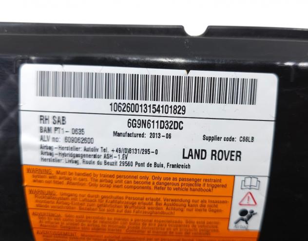 AIRBAG SEDILE DESTRO LAND ROVER Freelander Serie 6G9N-611D32-DC (12) - Foto 5