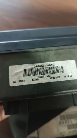 Jeep Grand Cherokee 3° serie centralina fusibili cod. 04692114ac - Foto 4