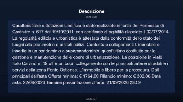 Immobile in asta di 4 m² in vendita a Roma - Foto 10
