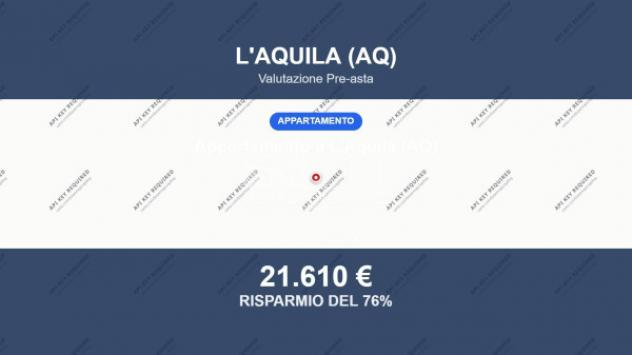 Immobile in asta di 150 m², box auto in vendita a L'Aquila