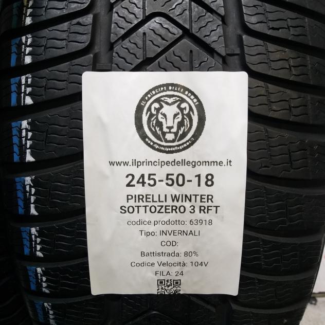 2 GOMME 245 50 18 PIRELLI A63918 - Foto 2
