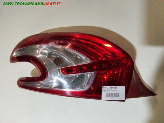 FANALE POST. SX  999-U1560259 Parti elettriche  Fanaleria  Fanali  Fanale post. sx. PEUGEOT - 208 - 01-04-2015 - 31-12-2019, PEUGEOT - 208 - 20