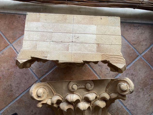 Capitelli colonne in legno - Foto 5